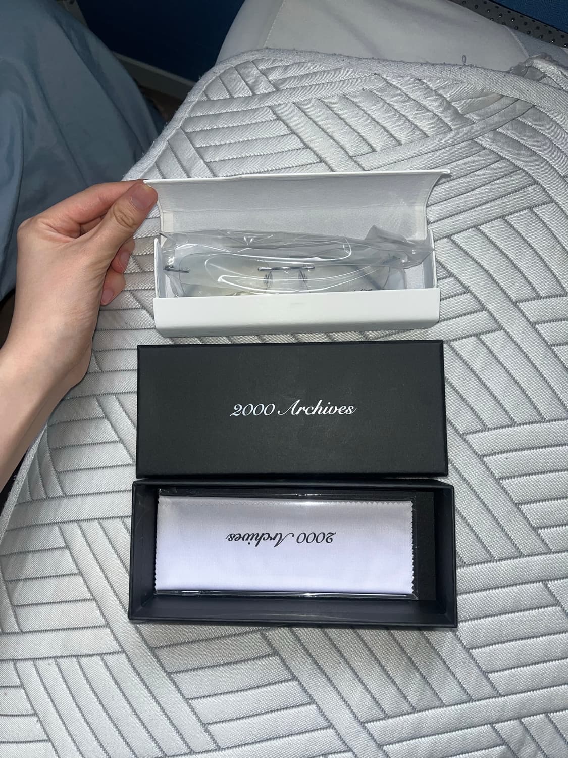 새상품) 2000 아카이브스 무테 안경 카리나 비비 안경 That 01 상품이미지1