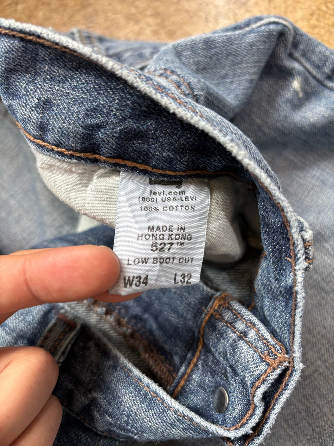 리바이스 527 부츠컷 데님 상품이미지6