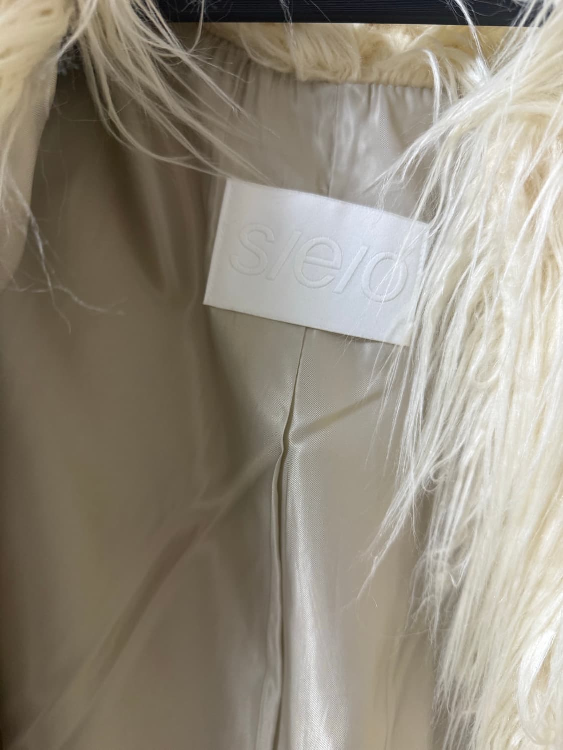 s/e/o 롱 헤어 퍼 코트 상품이미지4