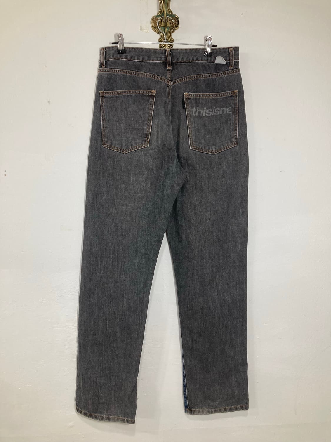 Two-Tone Denim Pants 상품이미지2