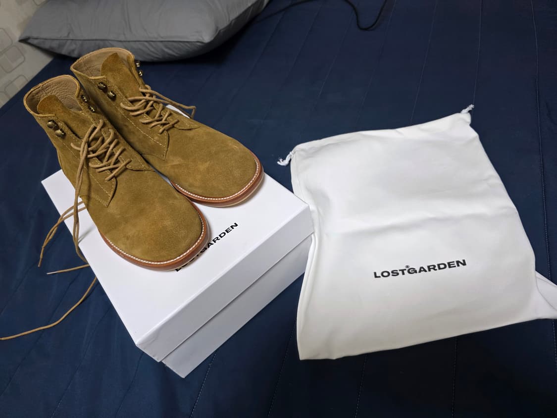 로스트가든 유니폼 필드 부츠 베이지 42(270) 상품이미지4