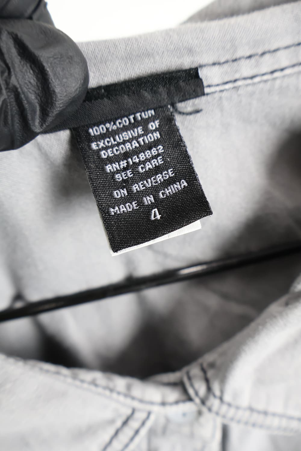 TORRID Washed Gray Utility Shirt 상품이미지4