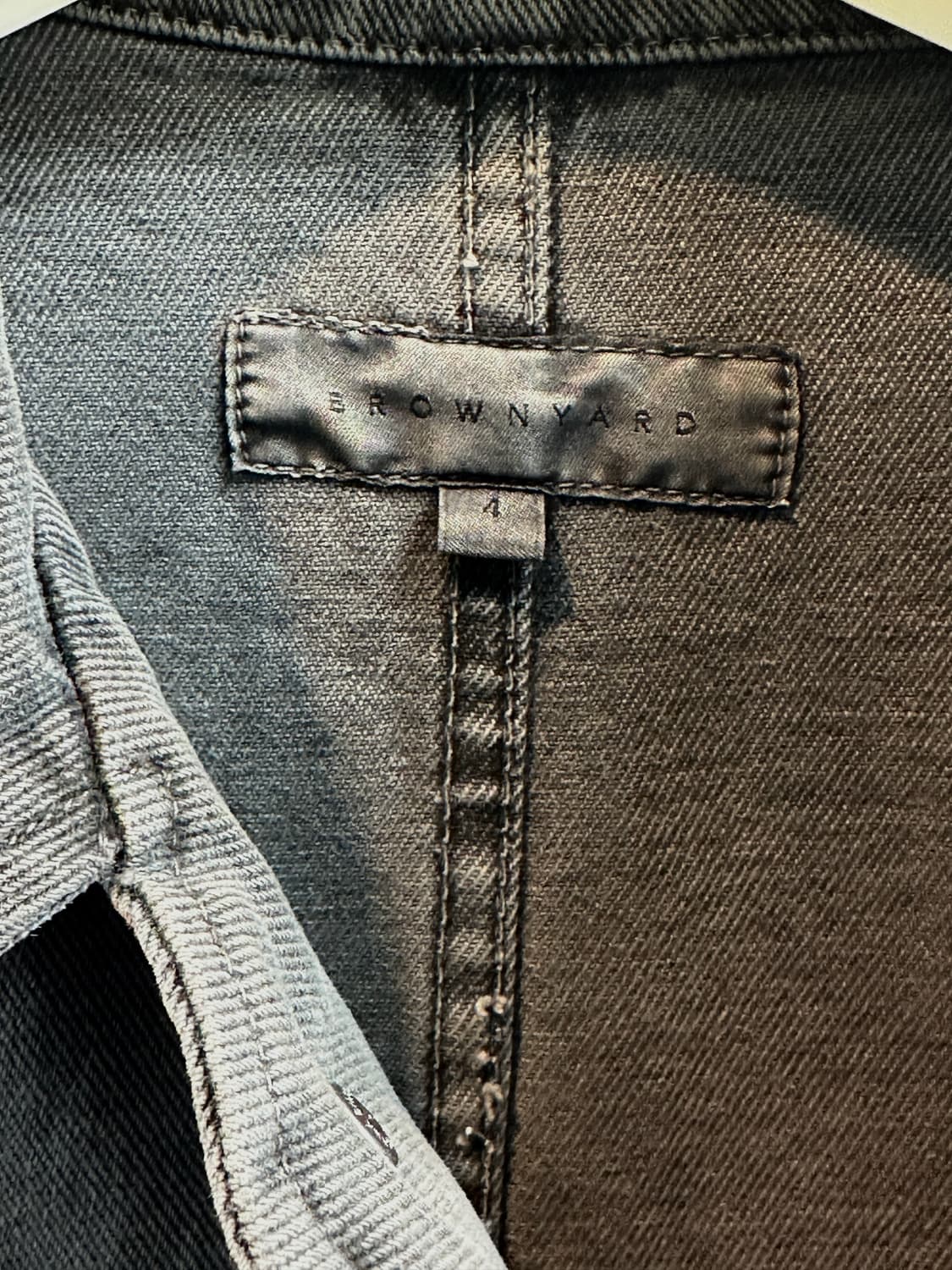 브라운야드 프렌치 워크 자켓, 그레이 (4/M, 새상품) 상품이미지6