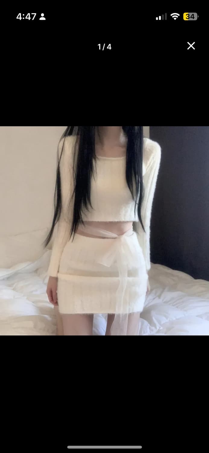 위시엣일레븐 ribbon shaped snow set 상품이미지1