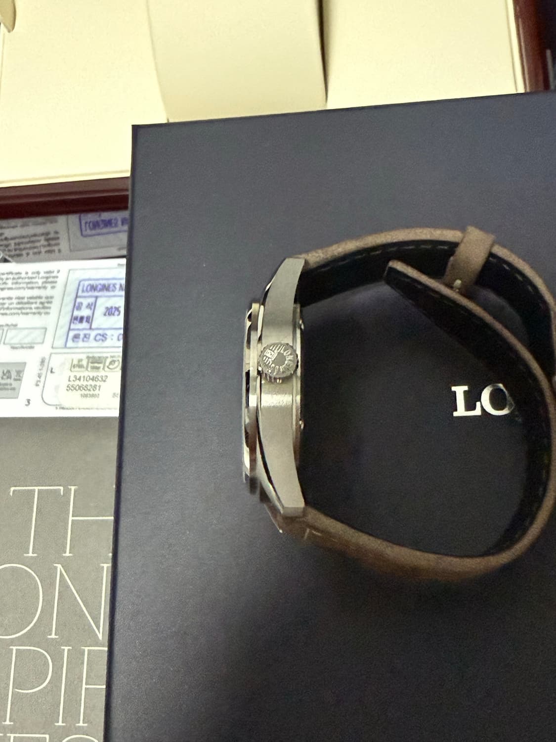 론진 스피릿 37 샴페인 상품이미지4