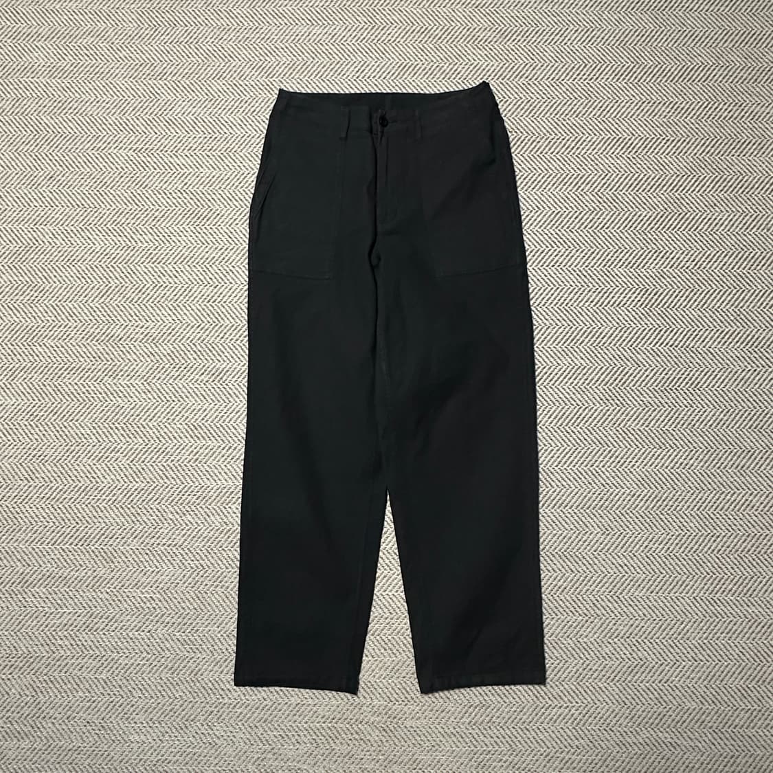 COEN fatigue pants chino black work 상품이미지1