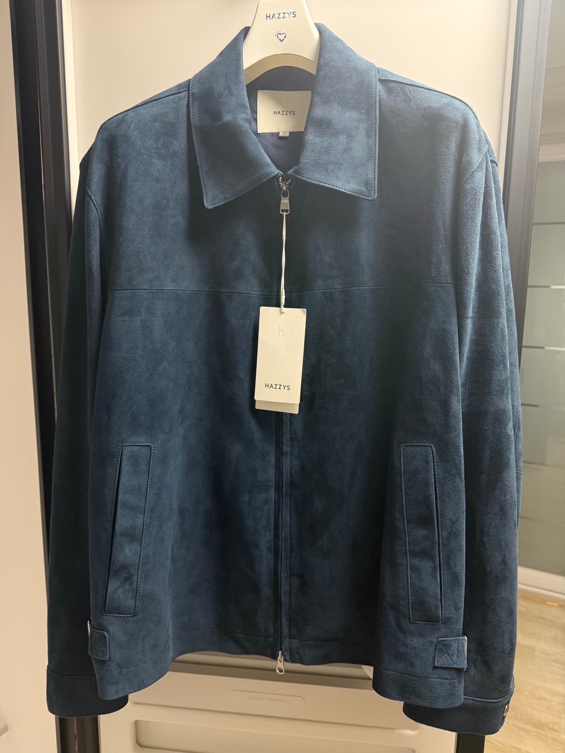 헤지스 스웨이드 트러커 자켓 상품이미지1