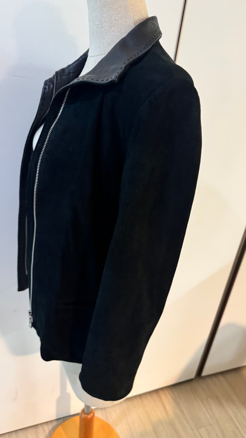 발망 블랙 스웨이드 여성 자켓 상품이미지3