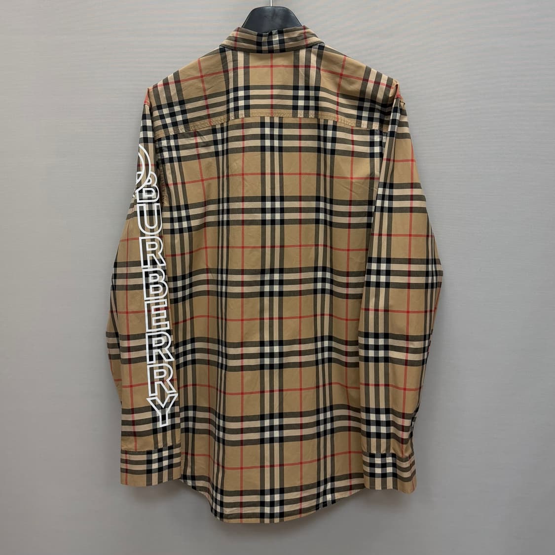 버버리 CAMERSON 로고 프린트 포플린 셔츠 ( 100~105 ) 상품이미지4