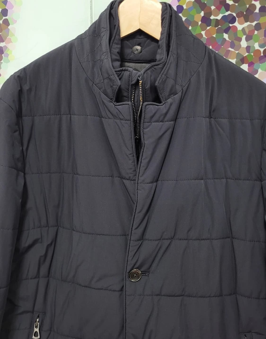 시리즈 퀼팅 싱글코트 상품이미지2