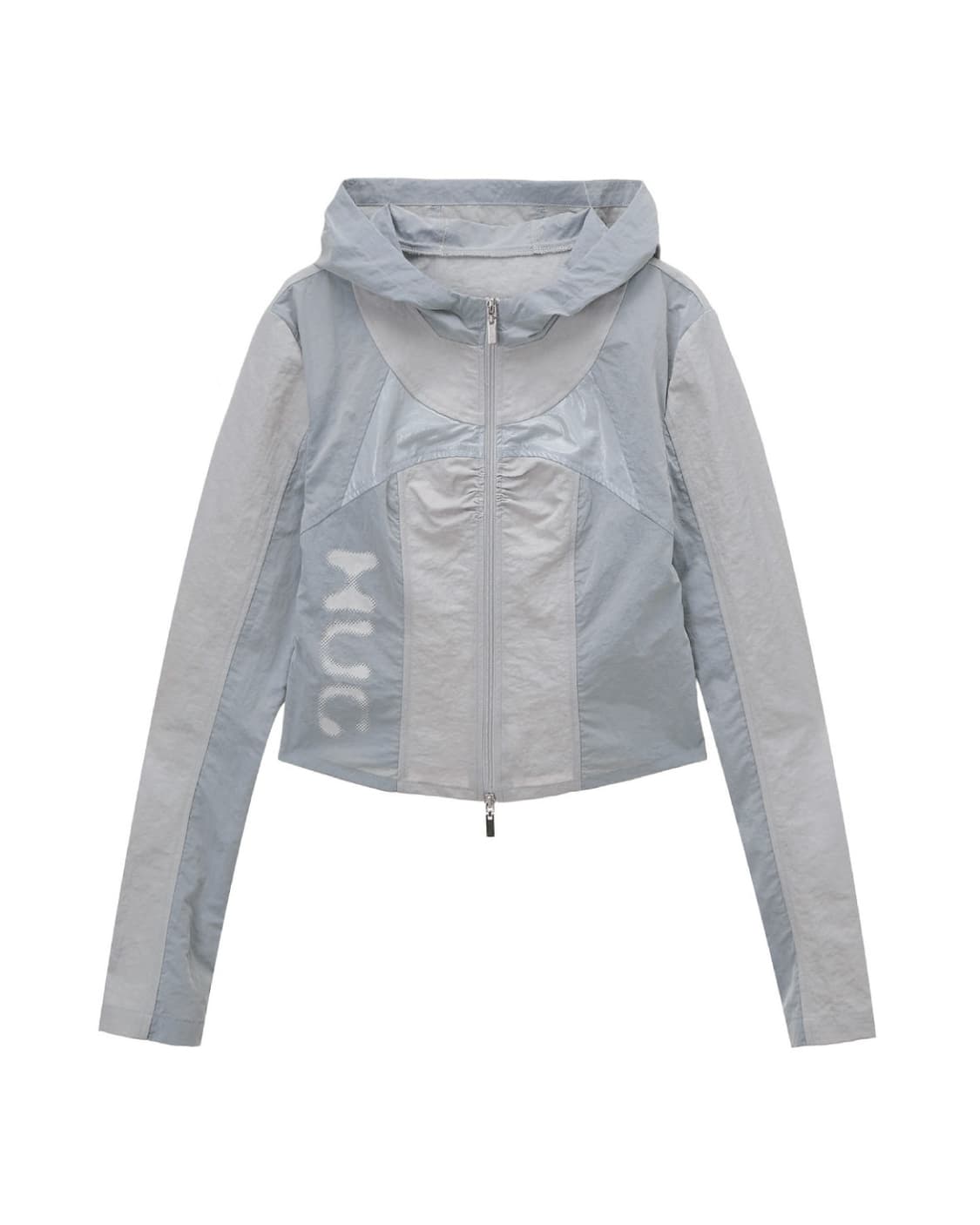 Shirring wind breaker (Gray) 상품이미지1