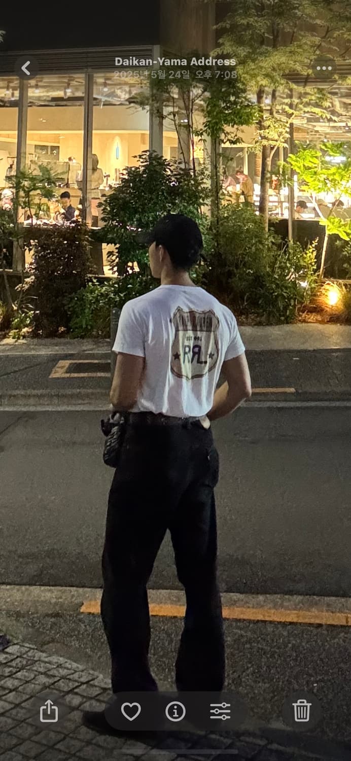 90s 빈티지 RRL 더블알엘 티셔츠 (착샷) 상품이미지6