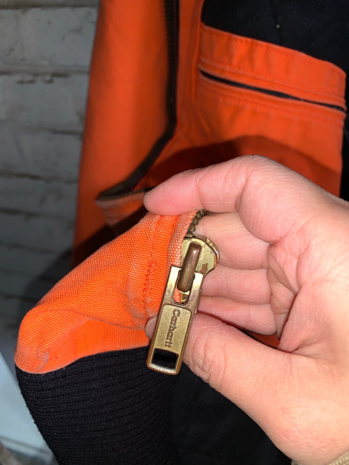 빈티지 칼하트 워크 자켓 110 usa 상품이미지6