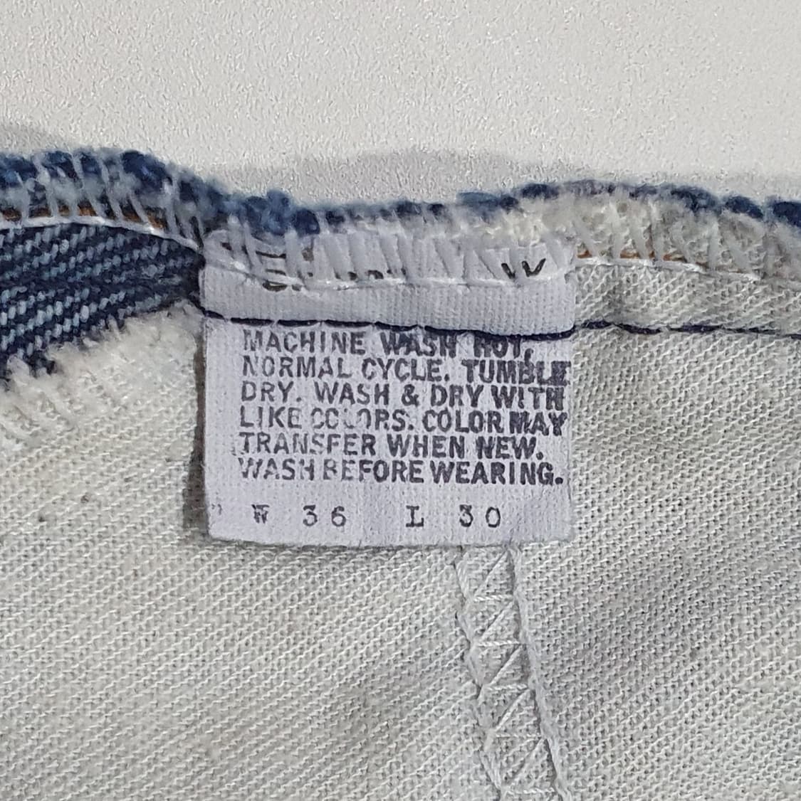 리바이스 20516 부츠컷 80s 데드스탁 36 (34) 상품이미지7