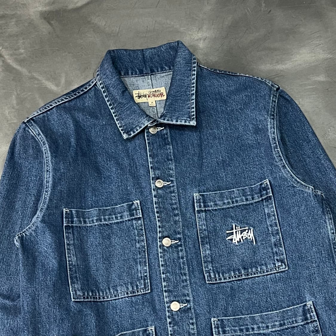  스투시 워크기어 데님 초어자켓 y15479 상품이미지3