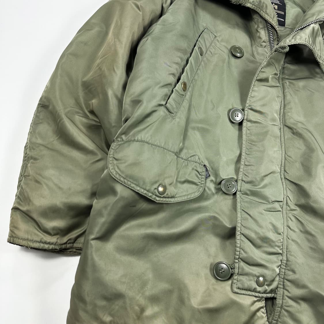 알파인더스트리 올드 빈티지 N3B 야상 파카 L 상품이미지2