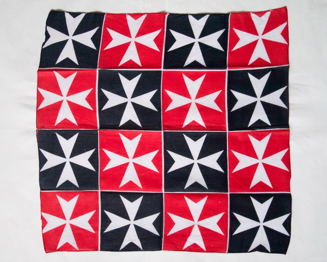 [ maltese cross pattern scarf ] 상품이미지2