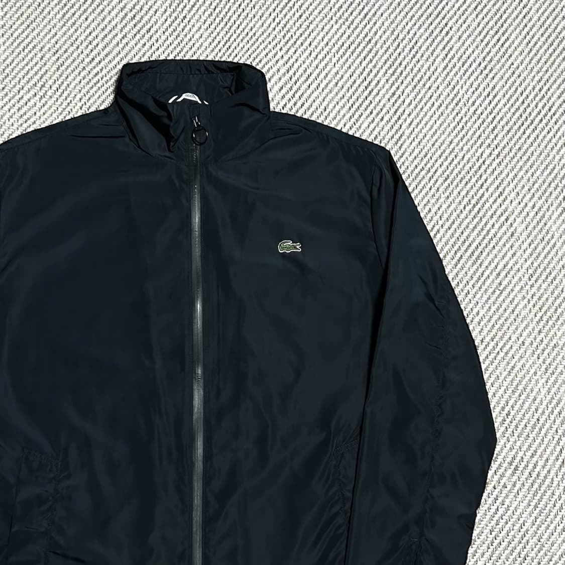 [M] Lacoste 라코스테 신형 네이비 집업 자켓 상품이미지2