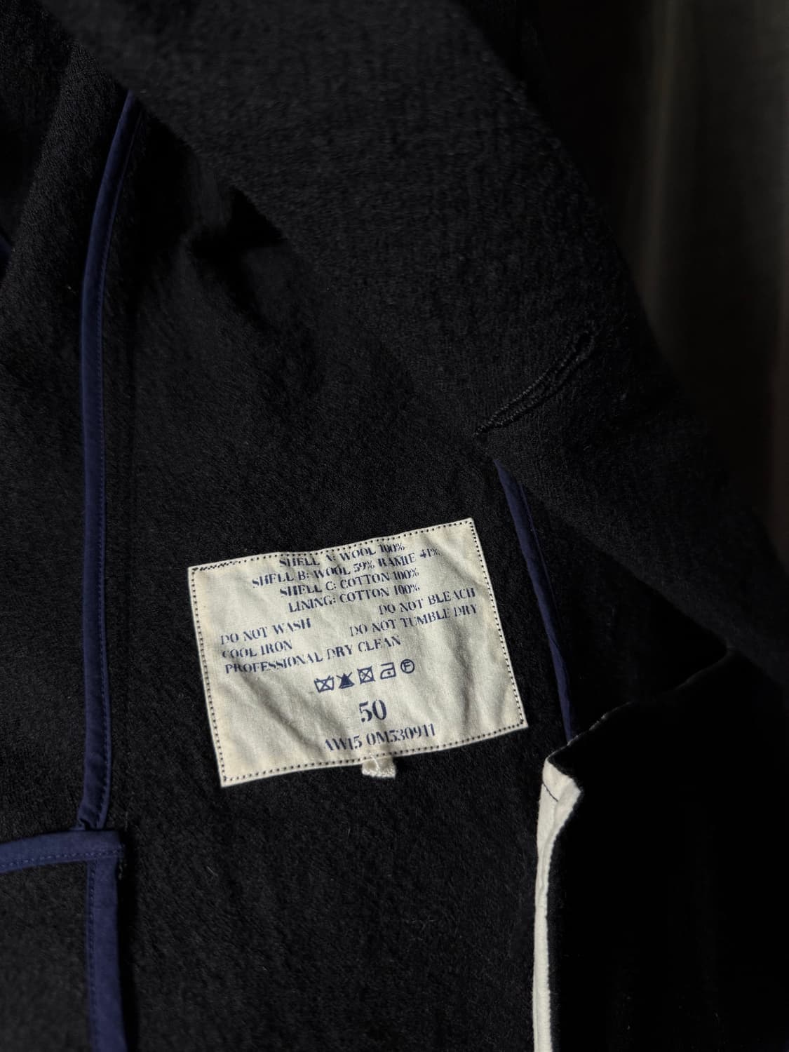 Ziggy Chen 15AW Wool Blazer  상품이미지8