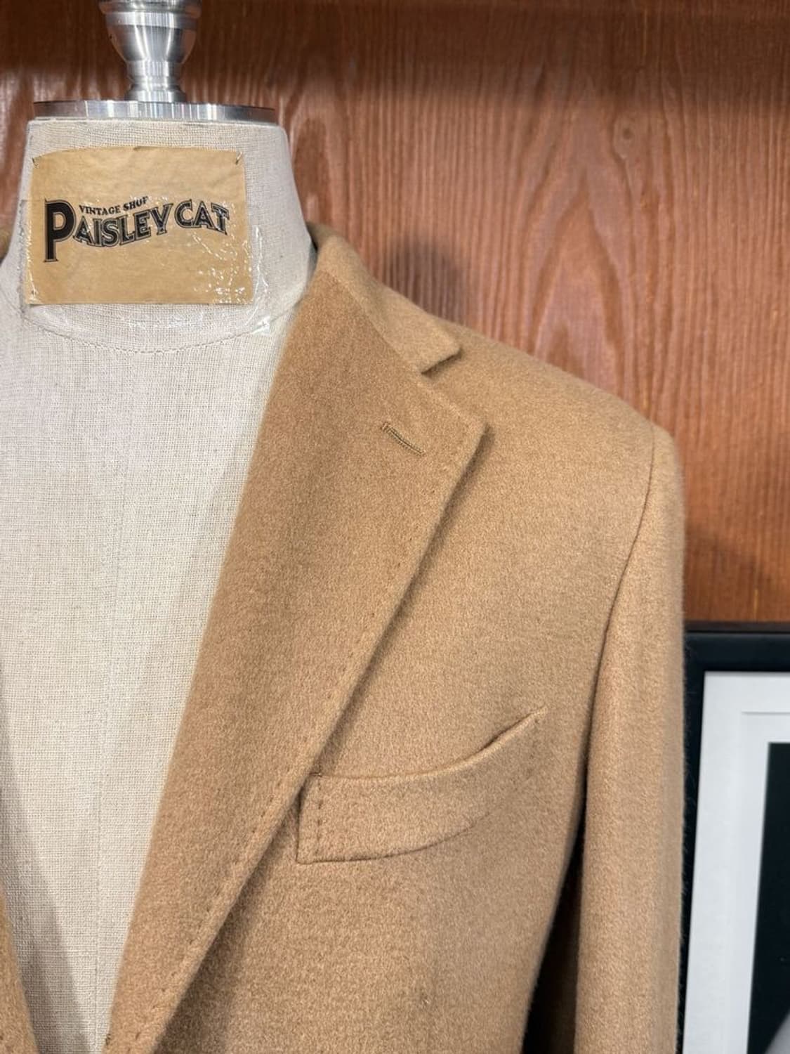 페레가모 카멜 자켓 상품이미지3