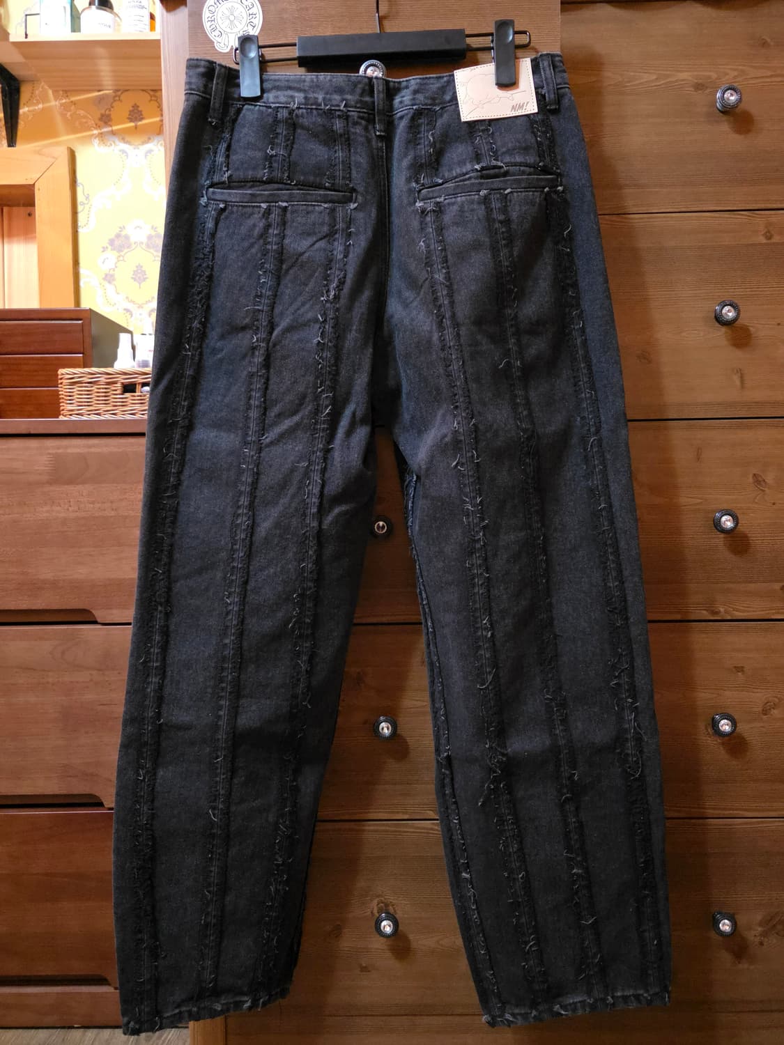 노매뉴얼 흑청 데님L 상품이미지2