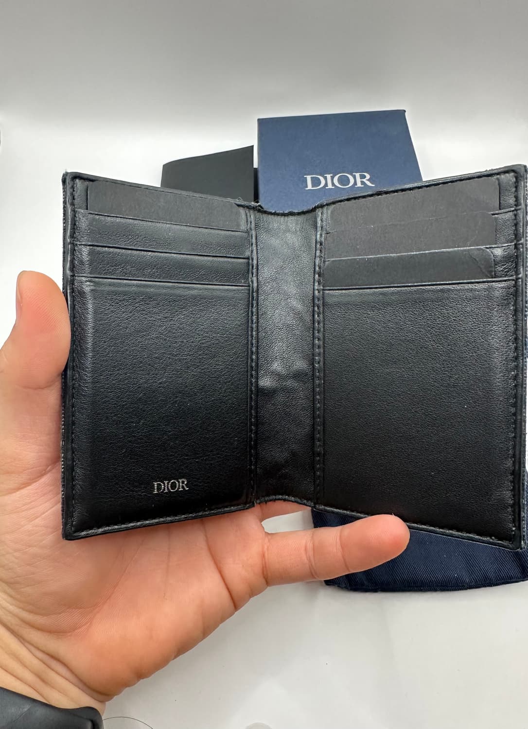 디올 오블리크 오거나이저 카드지갑 상품이미지2