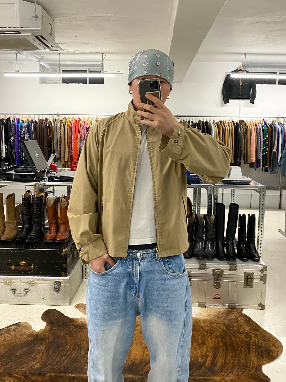 60s PETERS harrington jacket 60년대 헤링턴자켓 상품이미지9