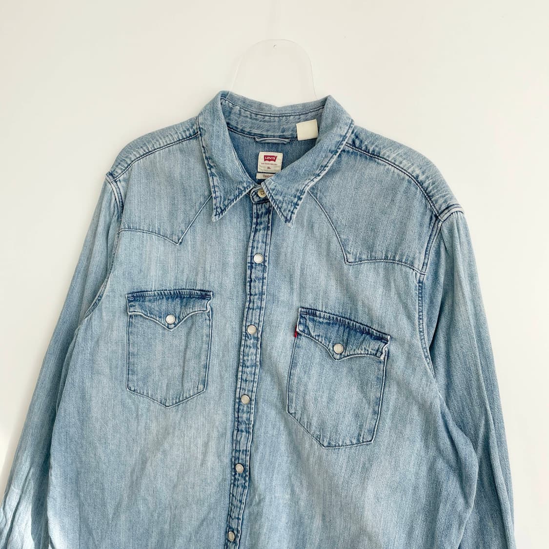 D2 리바이스 웨스턴 데님 셔츠  XL사이즈 상품이미지2