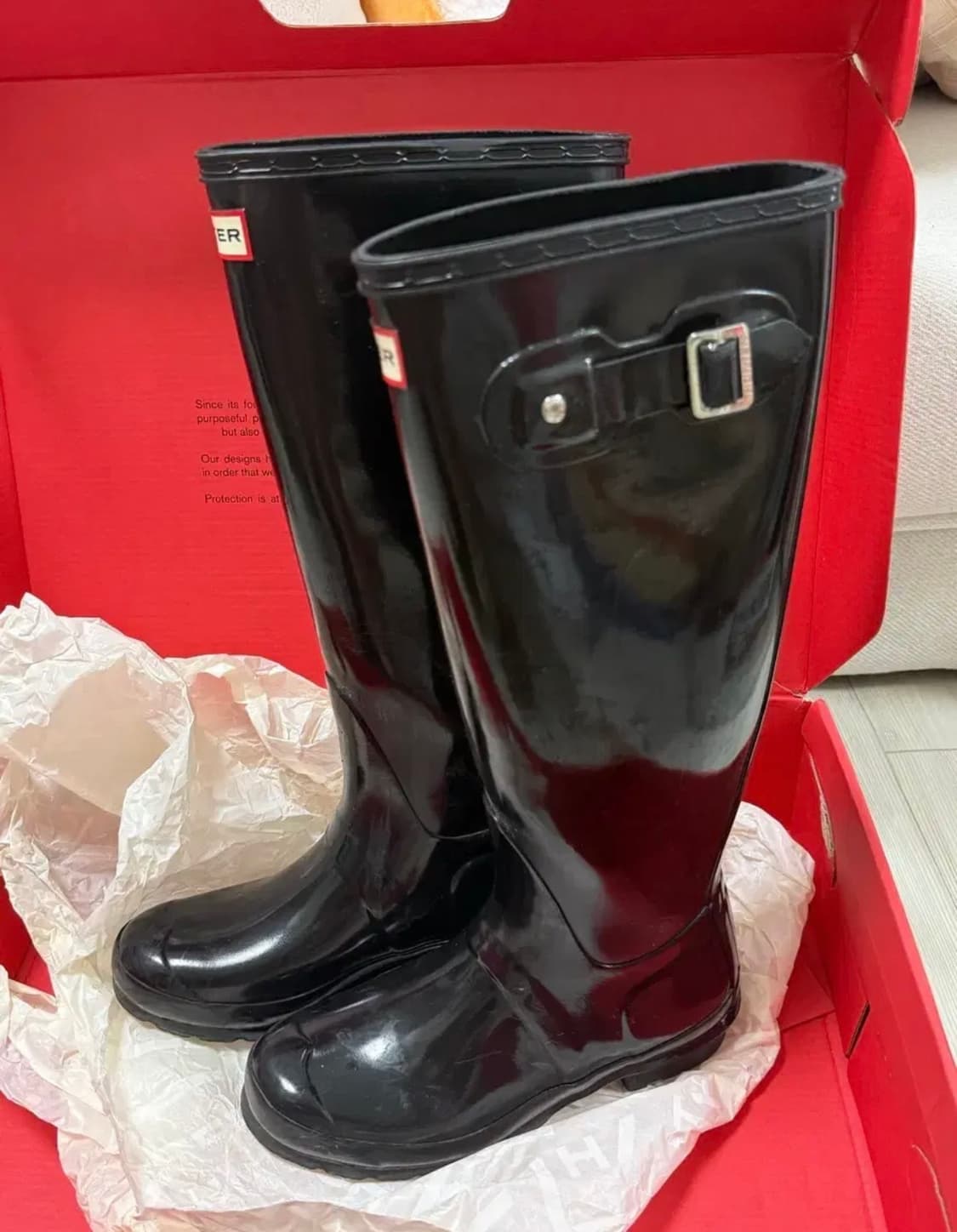 헌터 레인부츠 글로스 상품이미지3