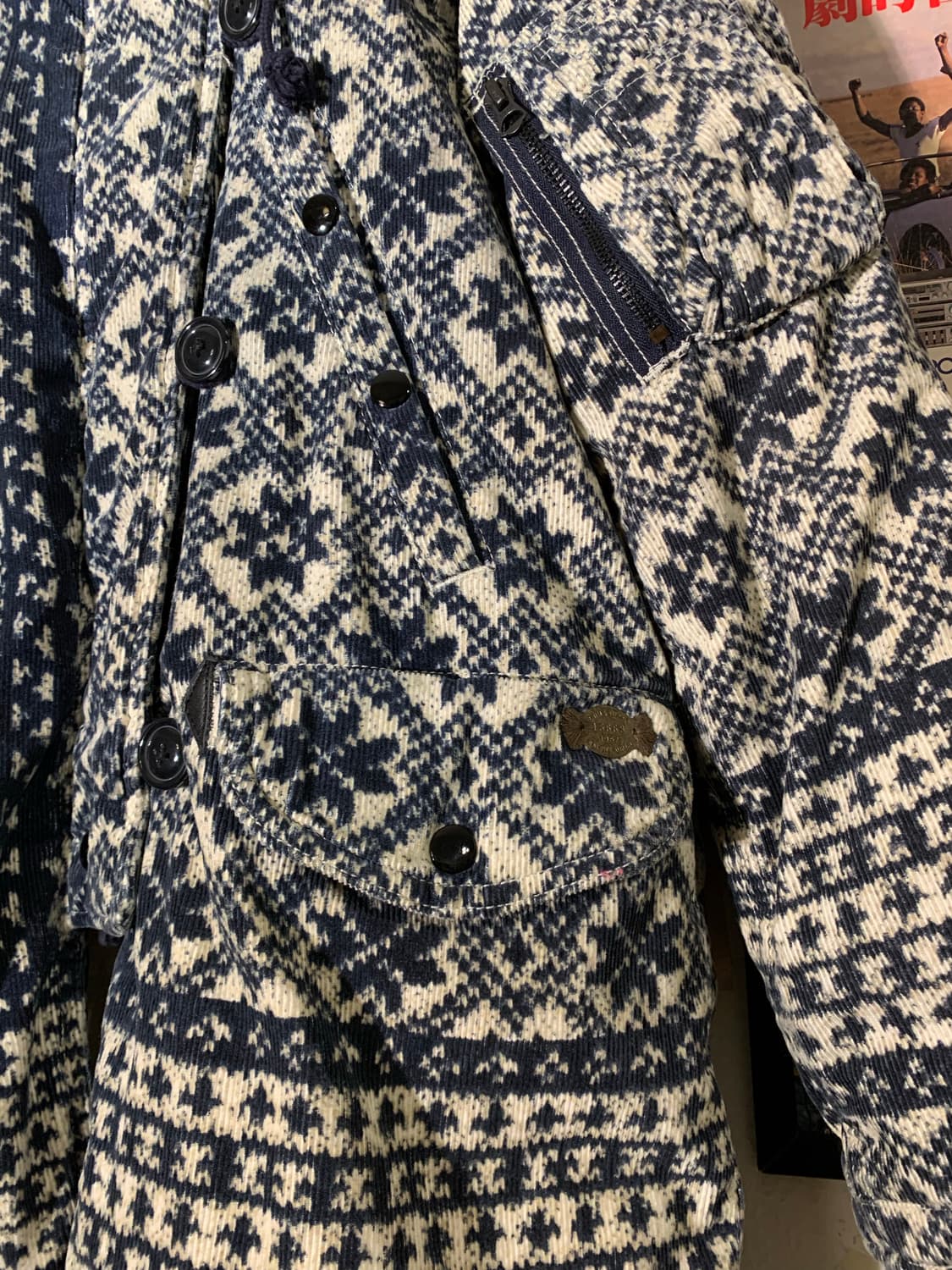 폴로 데님 앤 서플라이 노르딕패턴 보아 자켓 상품이미지10