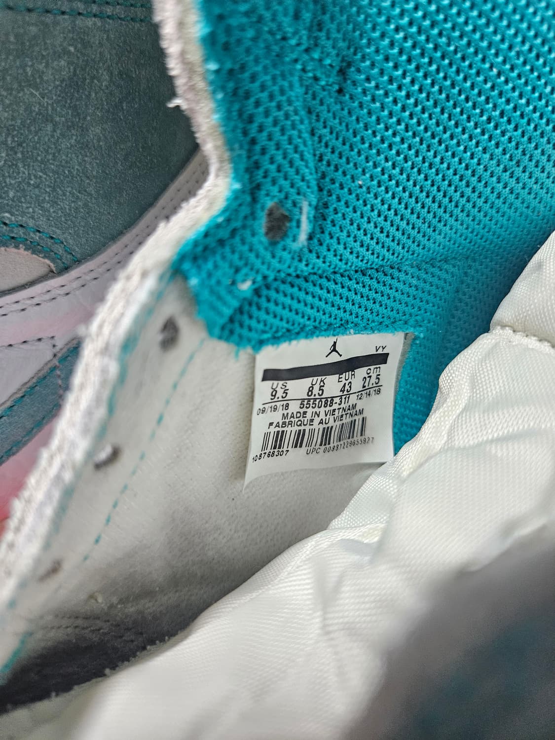 조던1  하이 터보그린 상품이미지4