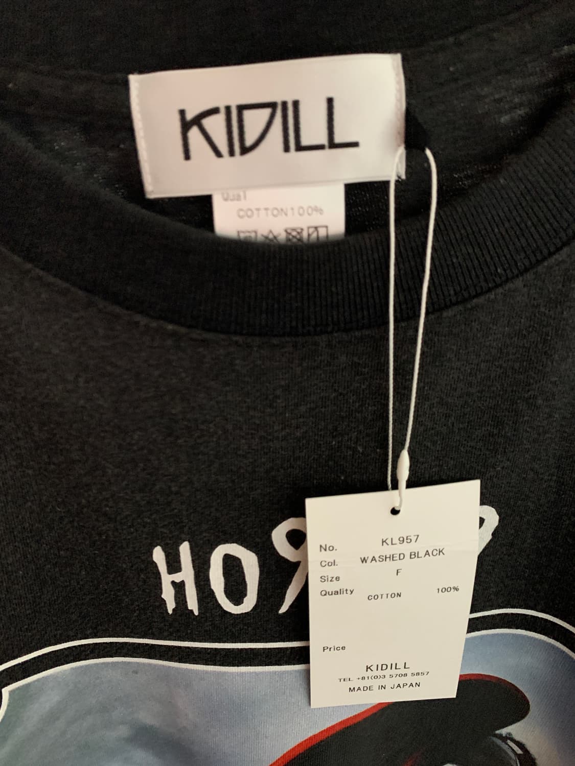 25SS KIDILL HO99O9 아티스트 티셔츠 OS 상품이미지3