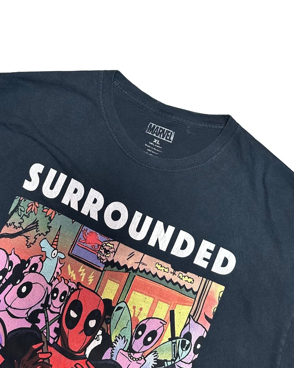 마블 데드풀 Deadpool 프린팅 티셔츠 상품이미지2
