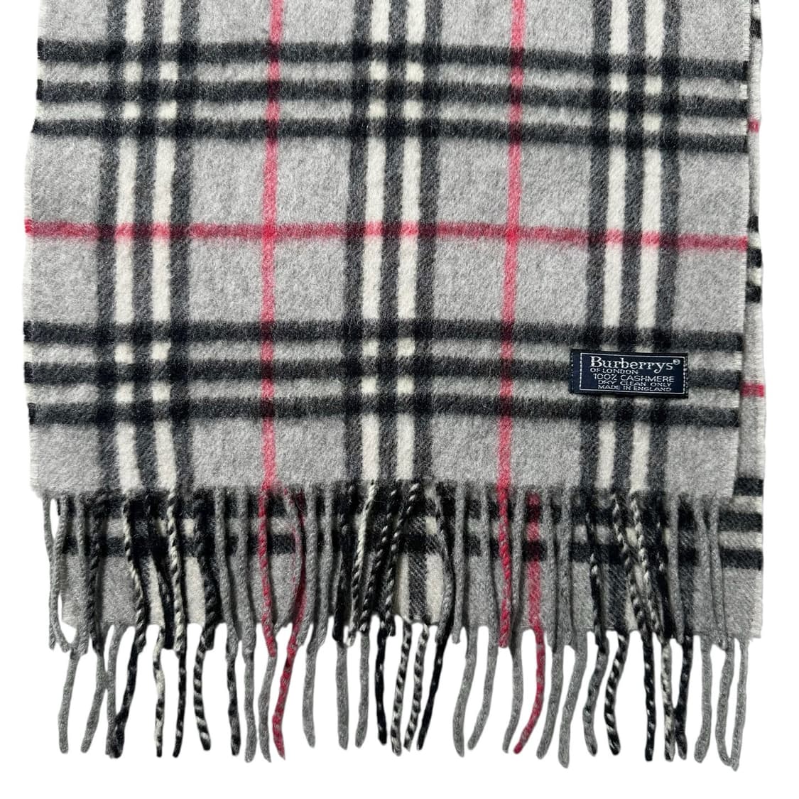 버버리 캐시미어 100% 체크 머플러 목도리 상품이미지1