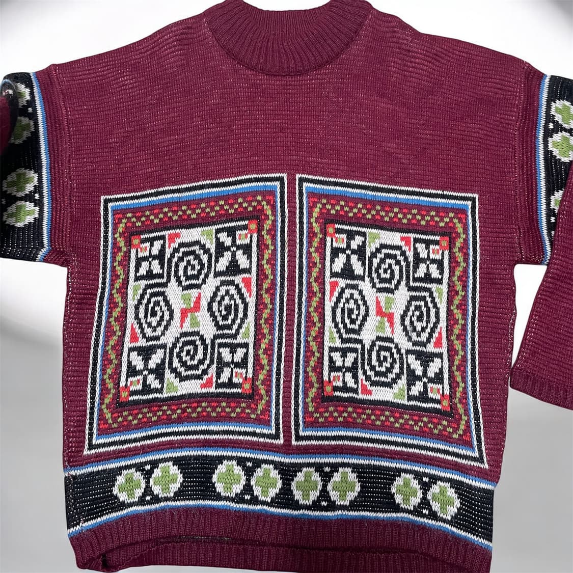 Oxbow - 피닉스 패턴 울 스웨터 (XL - XXL 추천) 상품이미지4