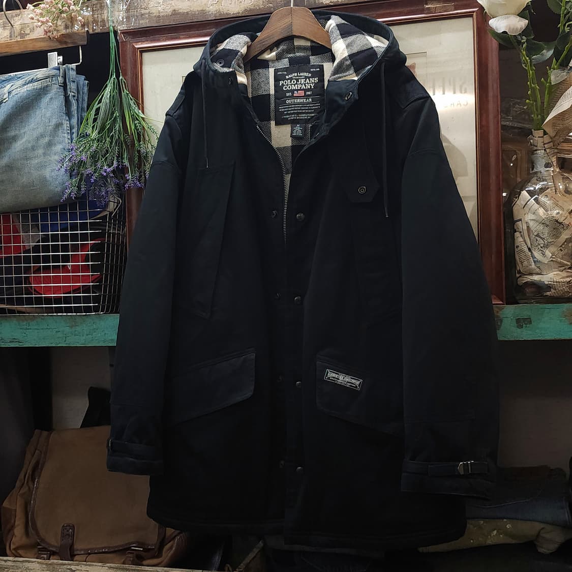 폴로 b9 밀리 파카 초고밀도 미공군 B-9 마운틴 파카 M 상품이미지2