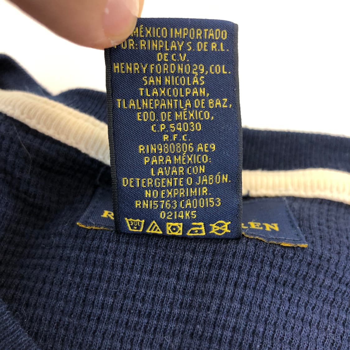 폴로 랄프로렌 화이트포니 와플반팔 M 상품이미지6