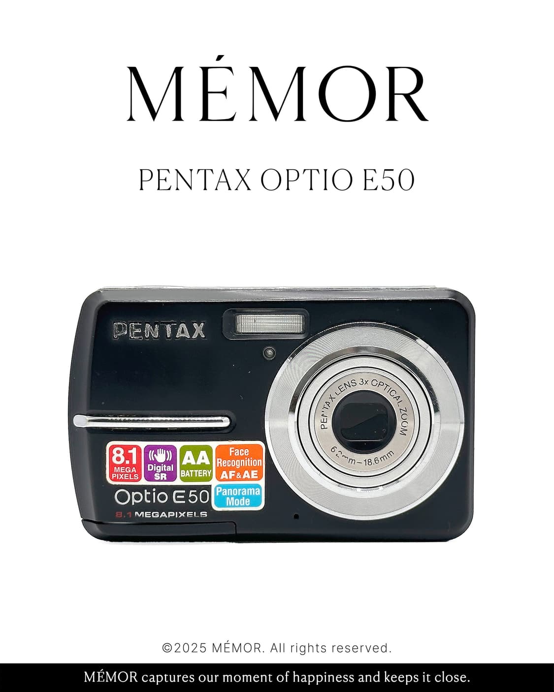뽀얀느낌🤍PENTAX OPTIO E50 펜탁스 디카 카메라 상품이미지1