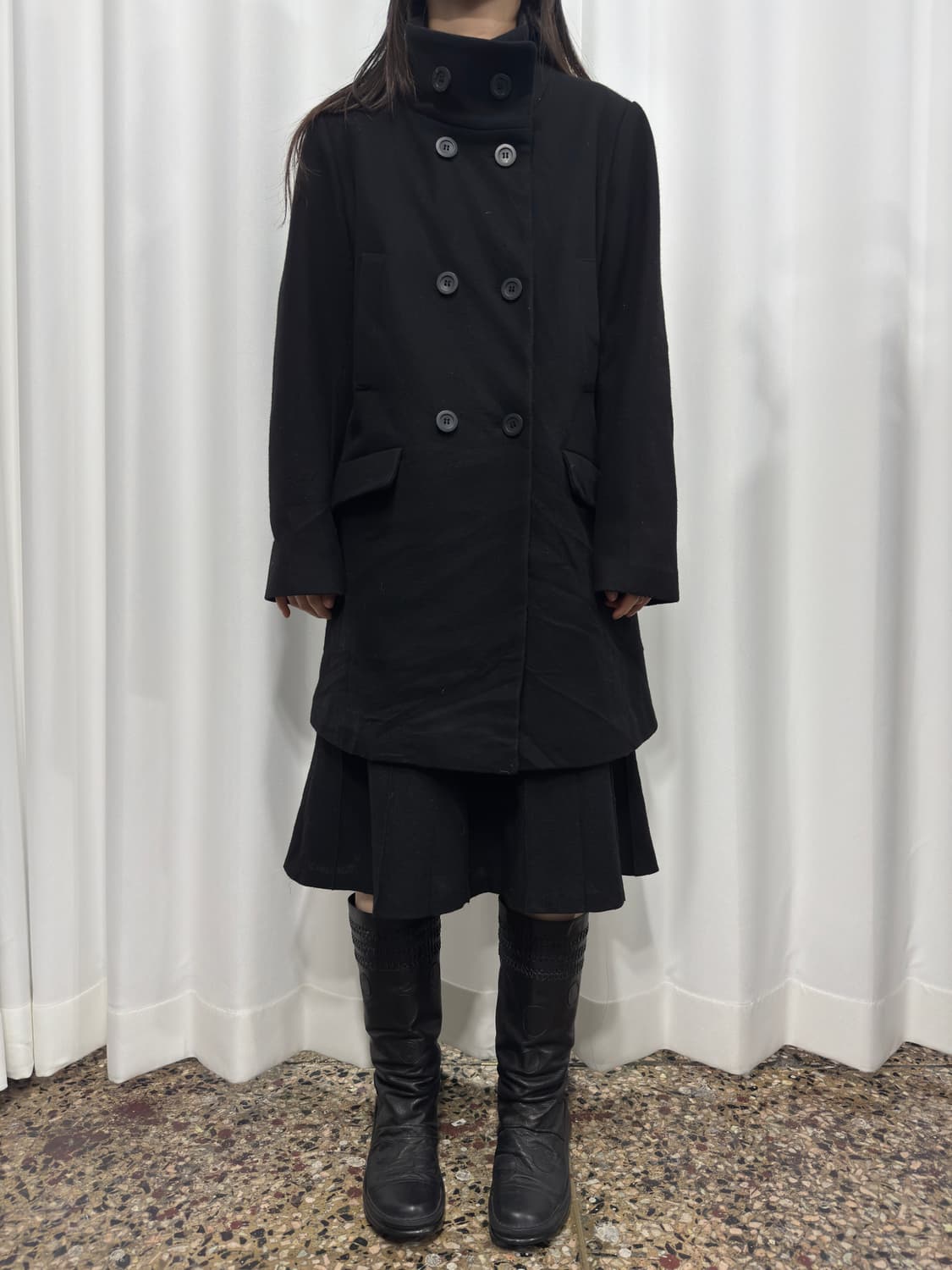 uniqlo button coat 상품이미지2