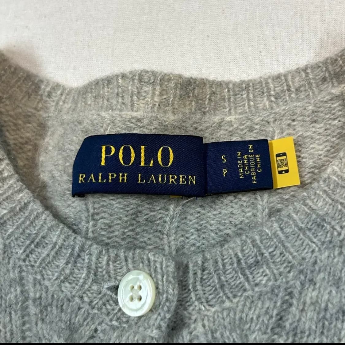 정품0)폴로 랄프로렌 캐시미어 블렌드 케이블 가디건s 상품이미지2