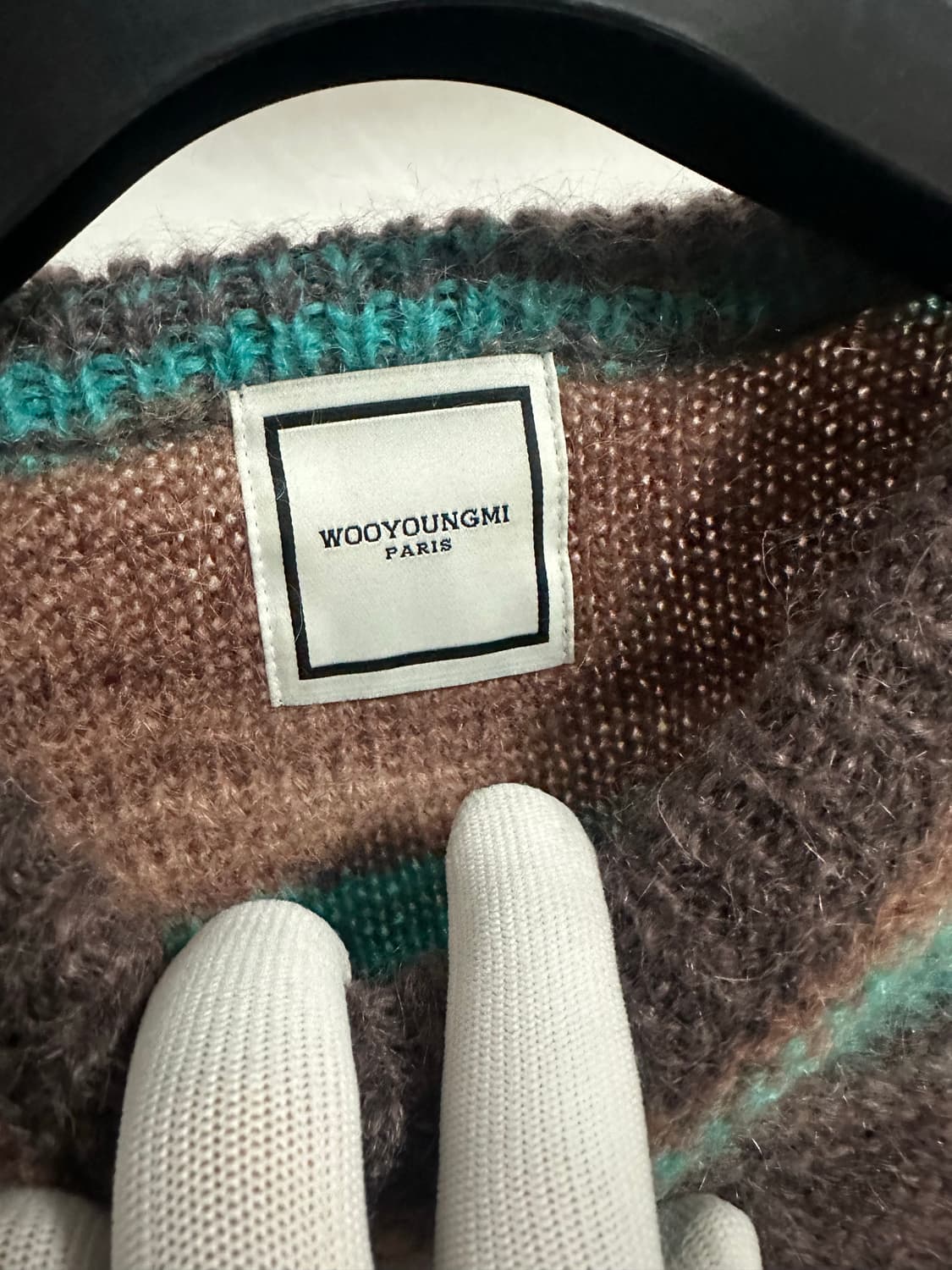 우영미 그라데이션 크롭 니트 (40) 상품이미지3