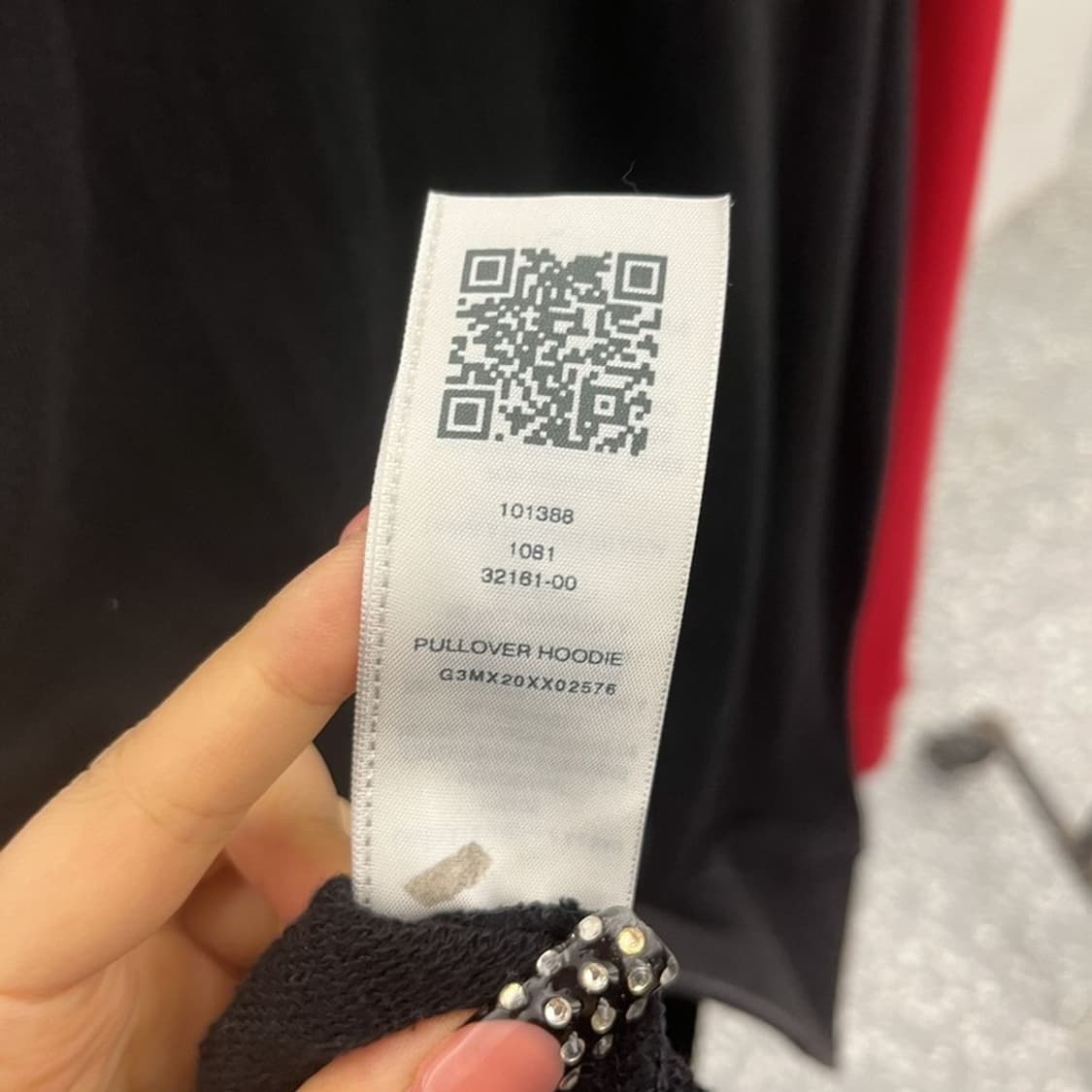 트루릴리전 빈티지 레트로 스트릿 양털로고 후드티 XL C10601 상품이미지7