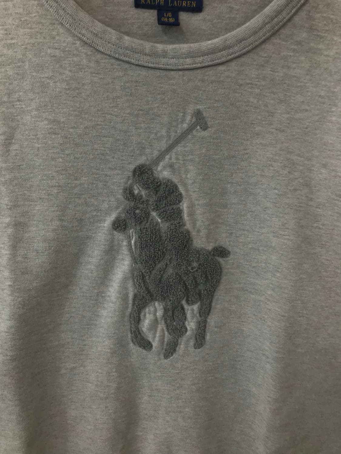 폴로 랄프로렌 빅포니 그레이 맨투맨 상품이미지3