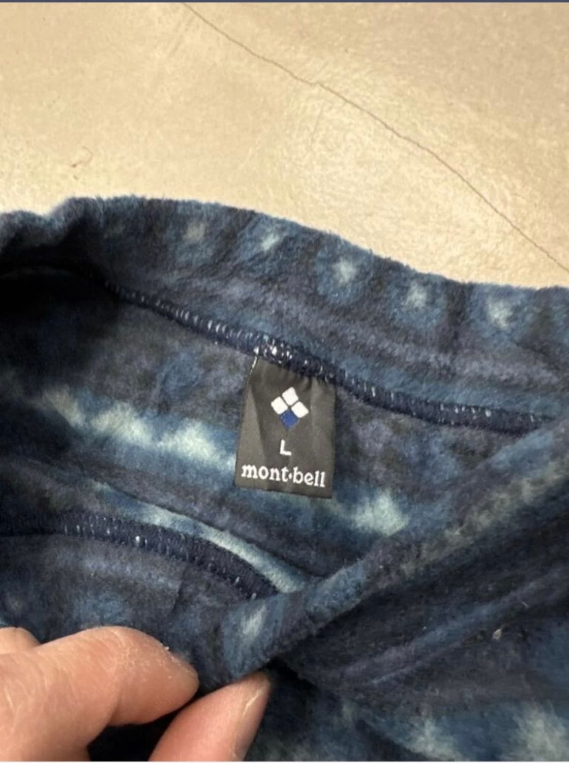몽벨 플리스 롱슬리브 L 상품이미지4