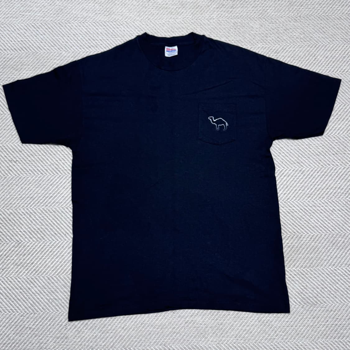 (XL) 9Os 빈티지 카멜 프로모 이클립스 포켓 티셔츠 상품이미지3