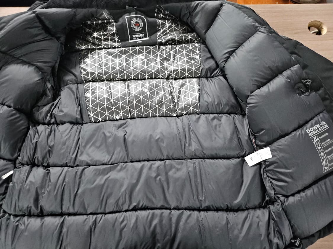 노스페이스 맥머도 시리즈 구스다운 패딩 L 상품이미지5