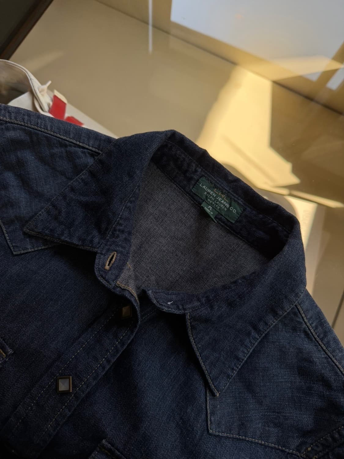 랄프로렌 데님 웨스턴 셔츠 55~66 상품이미지8