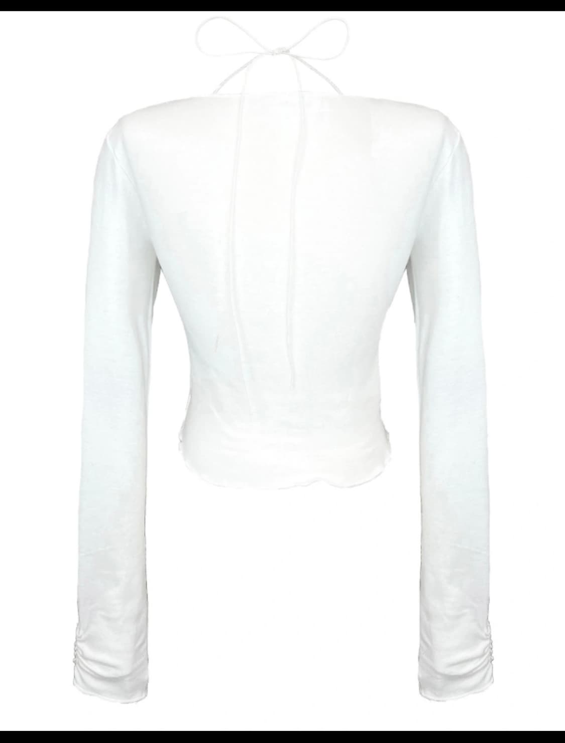 텍 있음) 스퀘어 넥 셔링 티 상품이미지2