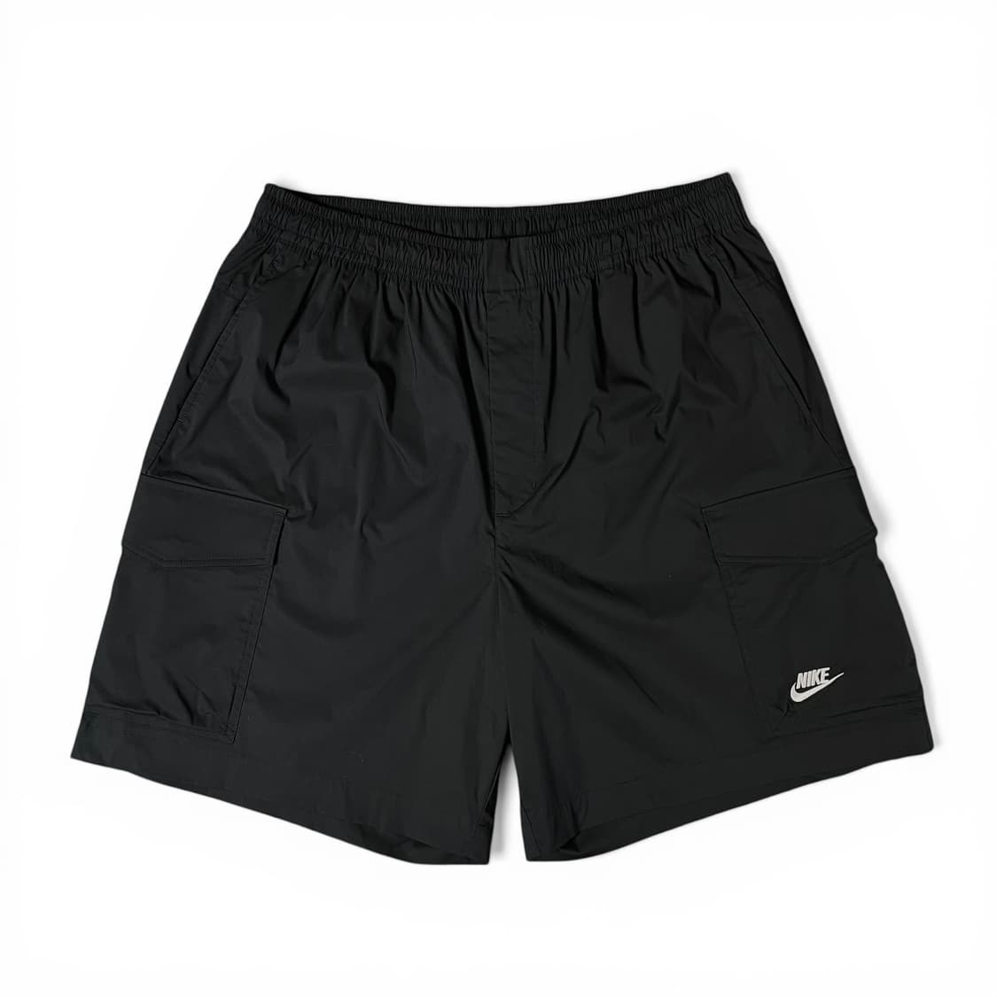 (밴딩) 나이키 블랙 유틸리티 나일론 카고 하프 팬츠 XL 상품이미지1
