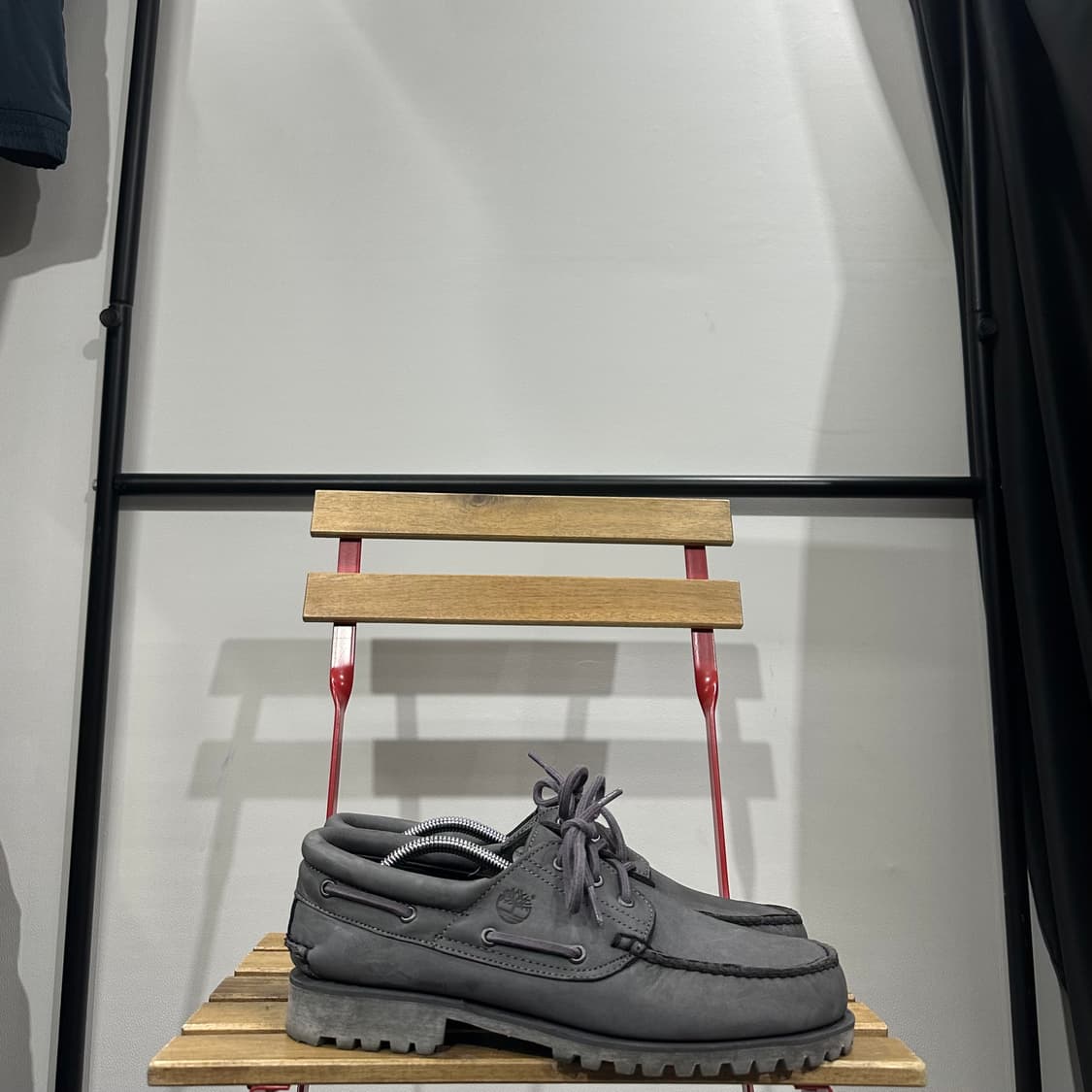 290) 팀버랜드 로퍼 남성 남자 보트슈즈 3아이 보트 그레이 상품이미지1